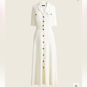 J. Crew Collared Camp Pocket Shirtdress